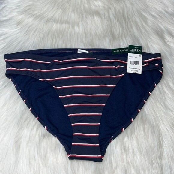 Lauren Ralph Lauren Womens Size 14 Dylan Stripe Hipster Bottom - Picture 2 of 8